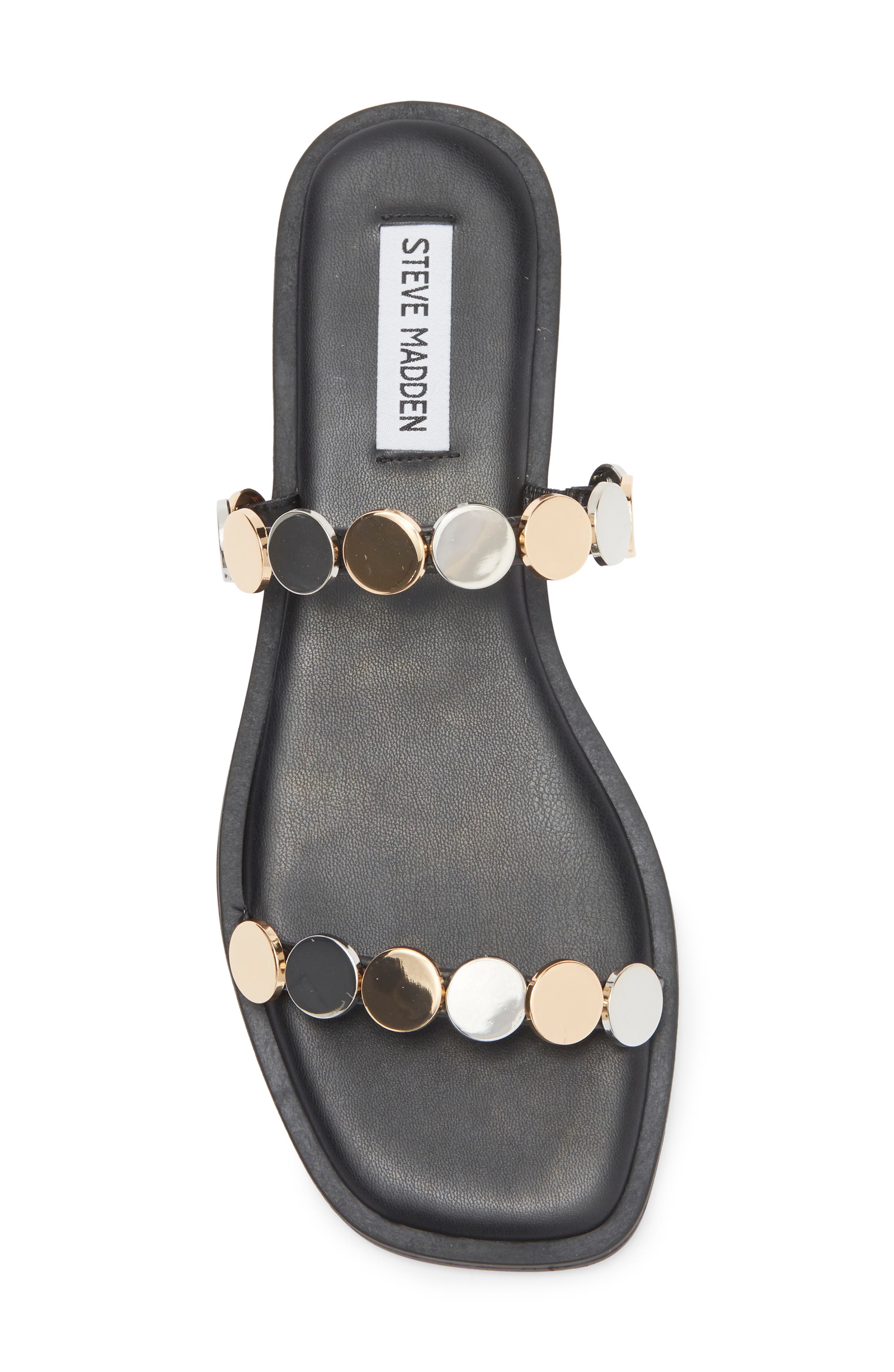 Steve Madden Ariele Studded Slide Sandal, Alternate, color, 