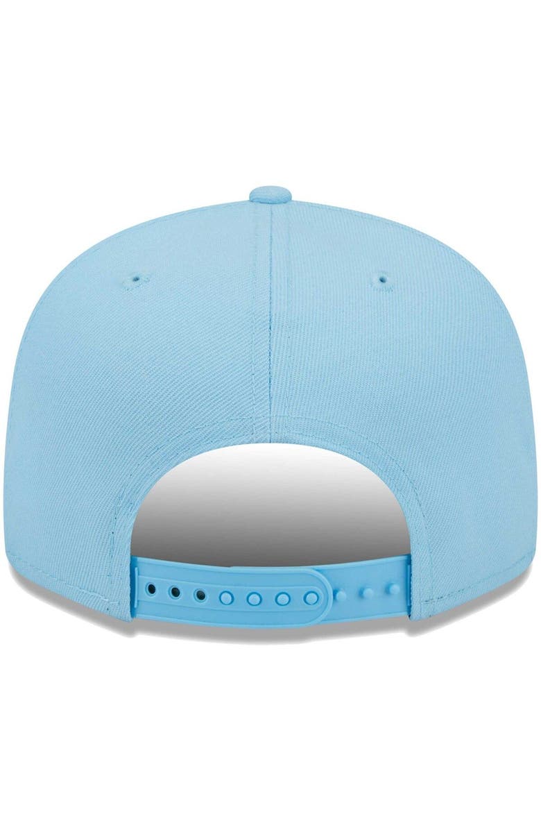 New Era Men's New Era Light Blue Cincinnati Reds Spring Color Basic 9FIFTY Snapback Hat, Alternate, color,