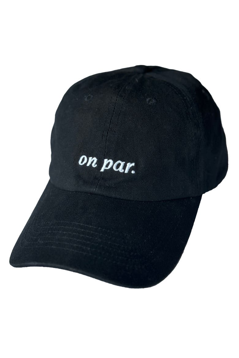 On Par Hat, Main, color, Black