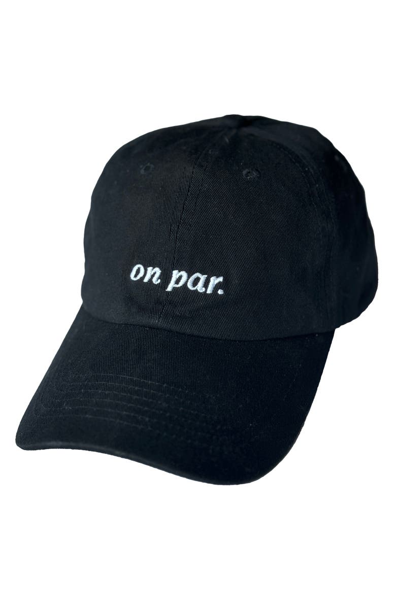 Honors On Par Hat, Main, color, Black
