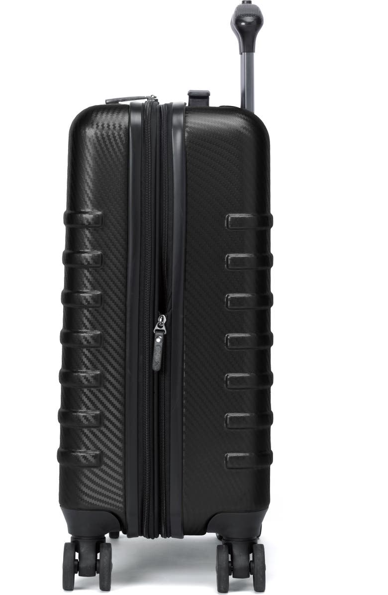 TRAVELPRO Rollmaster<sup>™</sup> Lite 2 20-Inch Expandable Carry-On Hardside Spinner Luggage, Alternate, color, Black Carbon Fiber