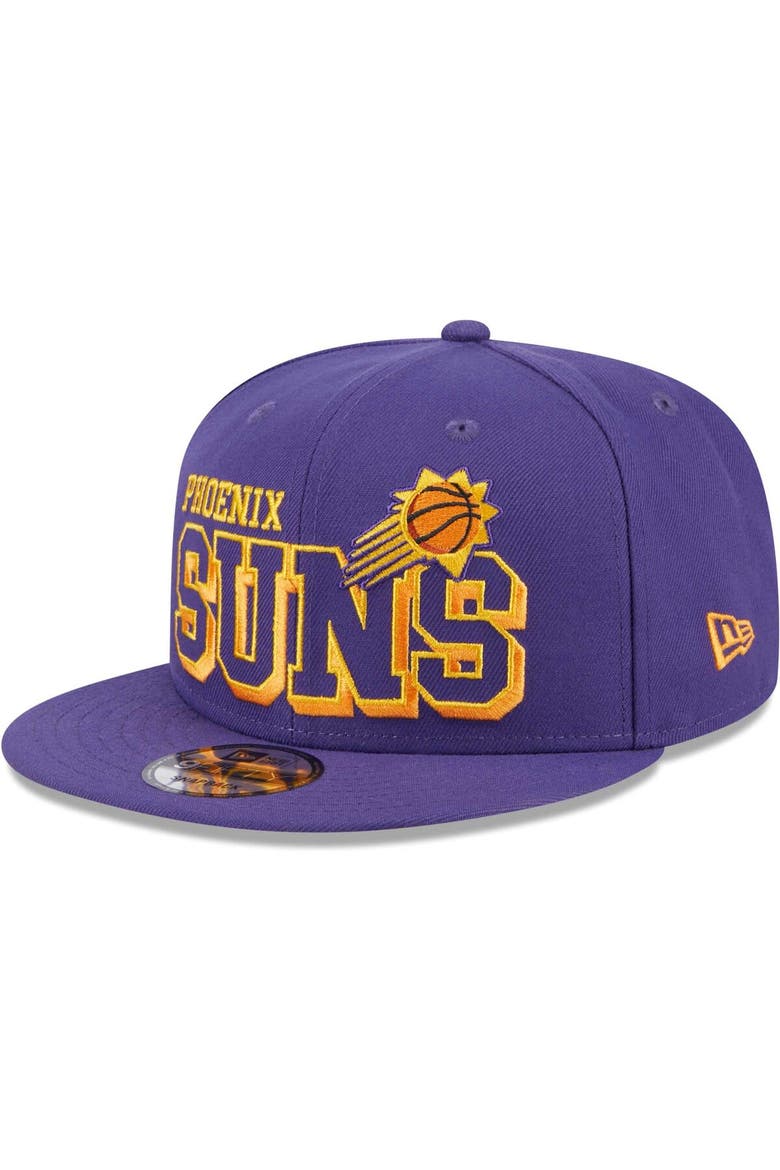 Men's New Era Purple Phoenix Suns Gameday 59FIFTY Snapback Hat, Main, color, Purple