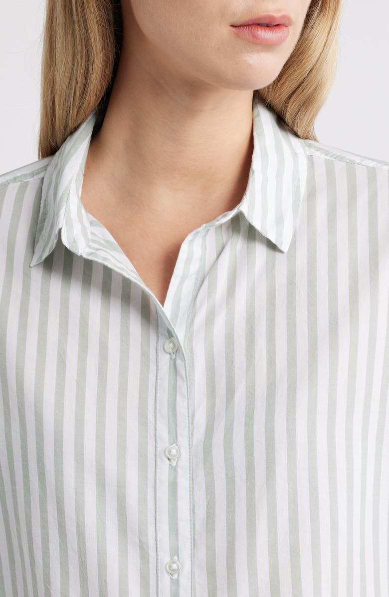 beachlunchlounge Wells Stripe Shirt, Alternate, color,