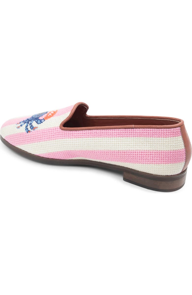 ByPaige Needlepoint Loafer, Alternate, color, Pink/Ivory Stripe