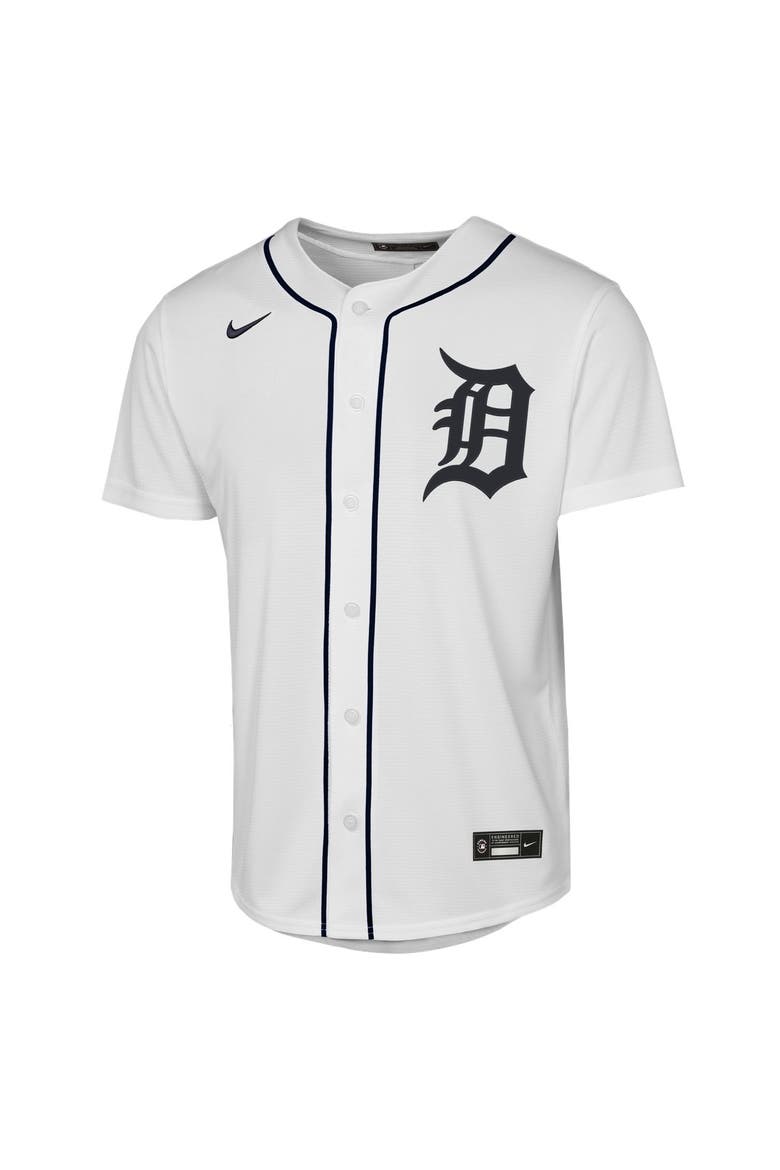 Youth Nike Kevin McGonigle White Detroit Tigers Home Replica Jersey, Alternate, color, White