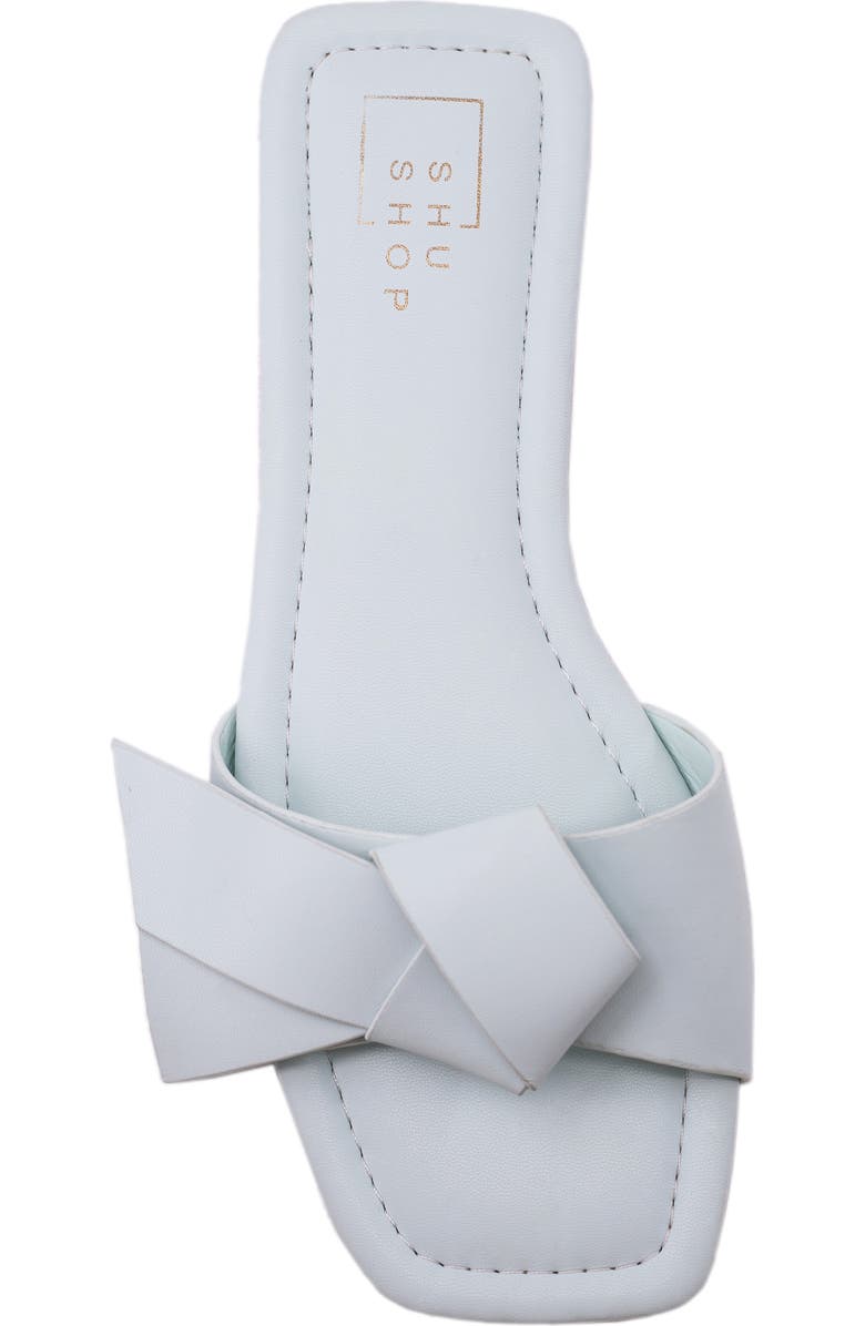 SHUSHOP Diana Slide Sandal, Alternate, color, Mint