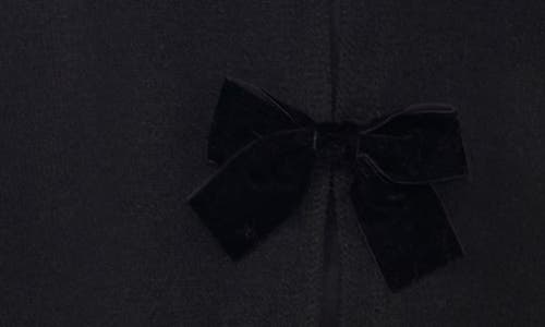 Cece Bow Cardigan In Black