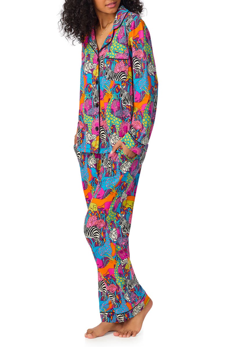 BedHead Pajamas x Trina Turk Stretch Cotton Pajamas, Alternate, color, 