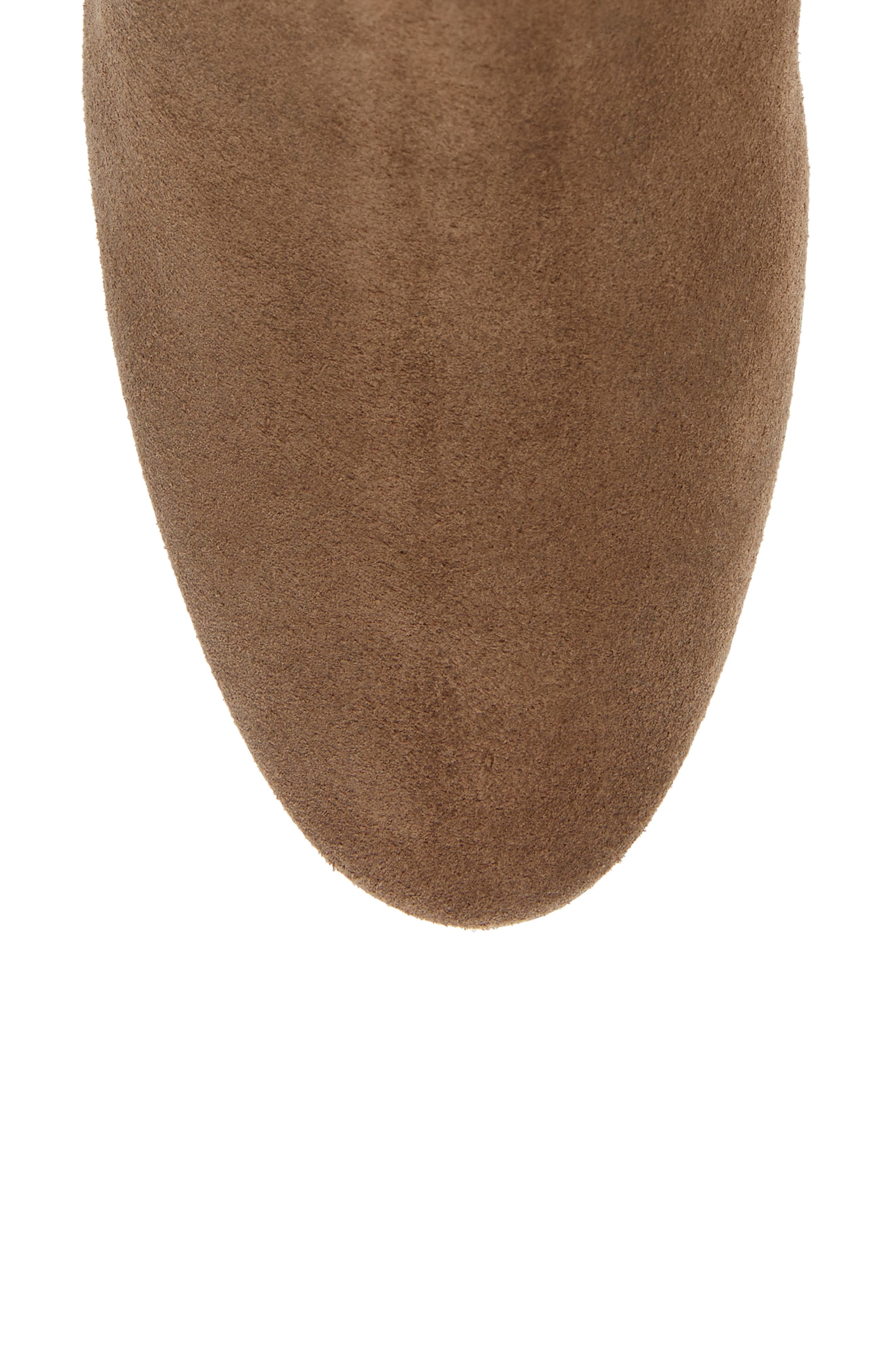 Fabrianna Water Resistant Boot, Alternate, color, TAUPE SUEDE
