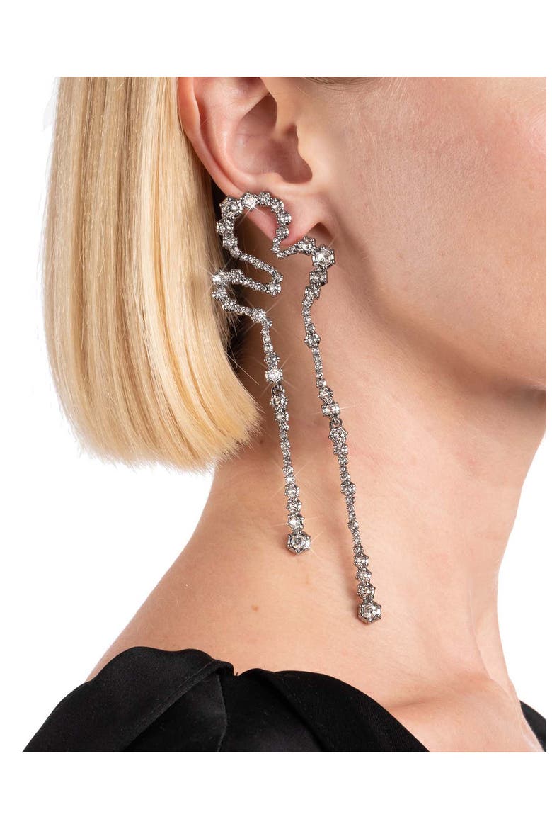 Punk Royale Crystal Drop Earrings, Alternate, color, CRYSTALS