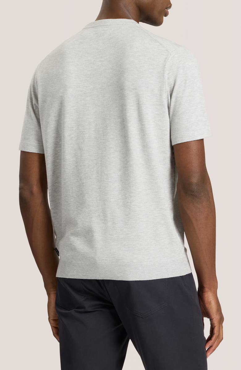 Ted Baker Modern Crewneck Sweater, Alternate, color, Grey Heather