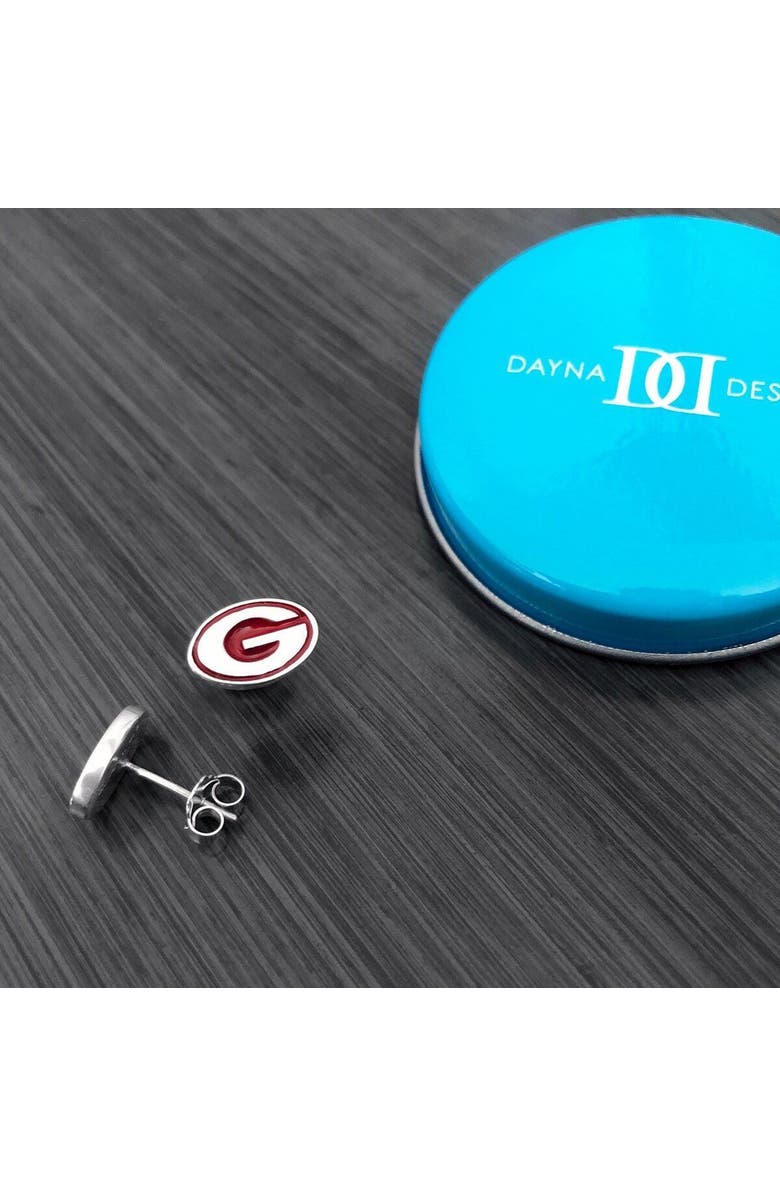 DAYNA DESIGNS Women's Dayna Designs Georgia Bulldogs Enamel Post Earrings, Alternate, color, 