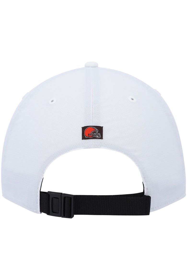 Men's '47 White Cleveland Browns Hitch Stars and Stripes Trucker Adjustable Hat, Alternate, color, White