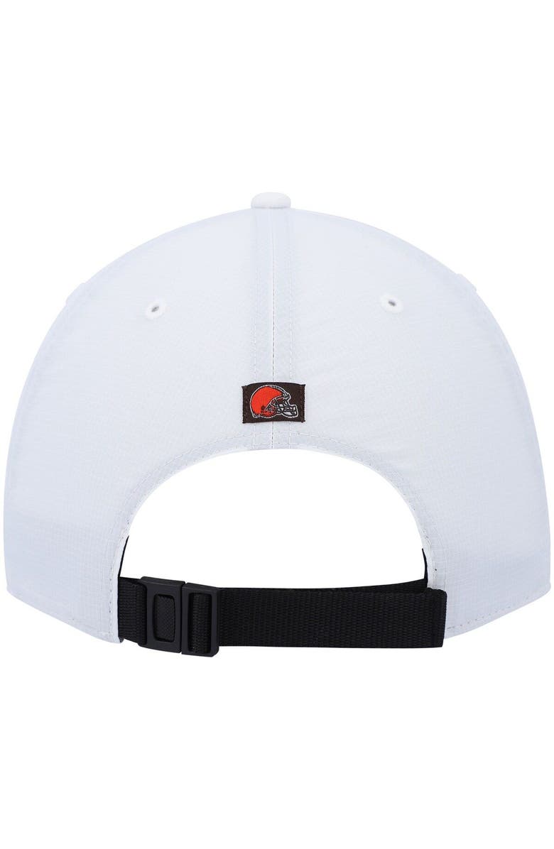 '47 Men's '47 White Cleveland Browns Hitch Stars and Stripes Trucker Adjustable Hat, Alternate, color, White