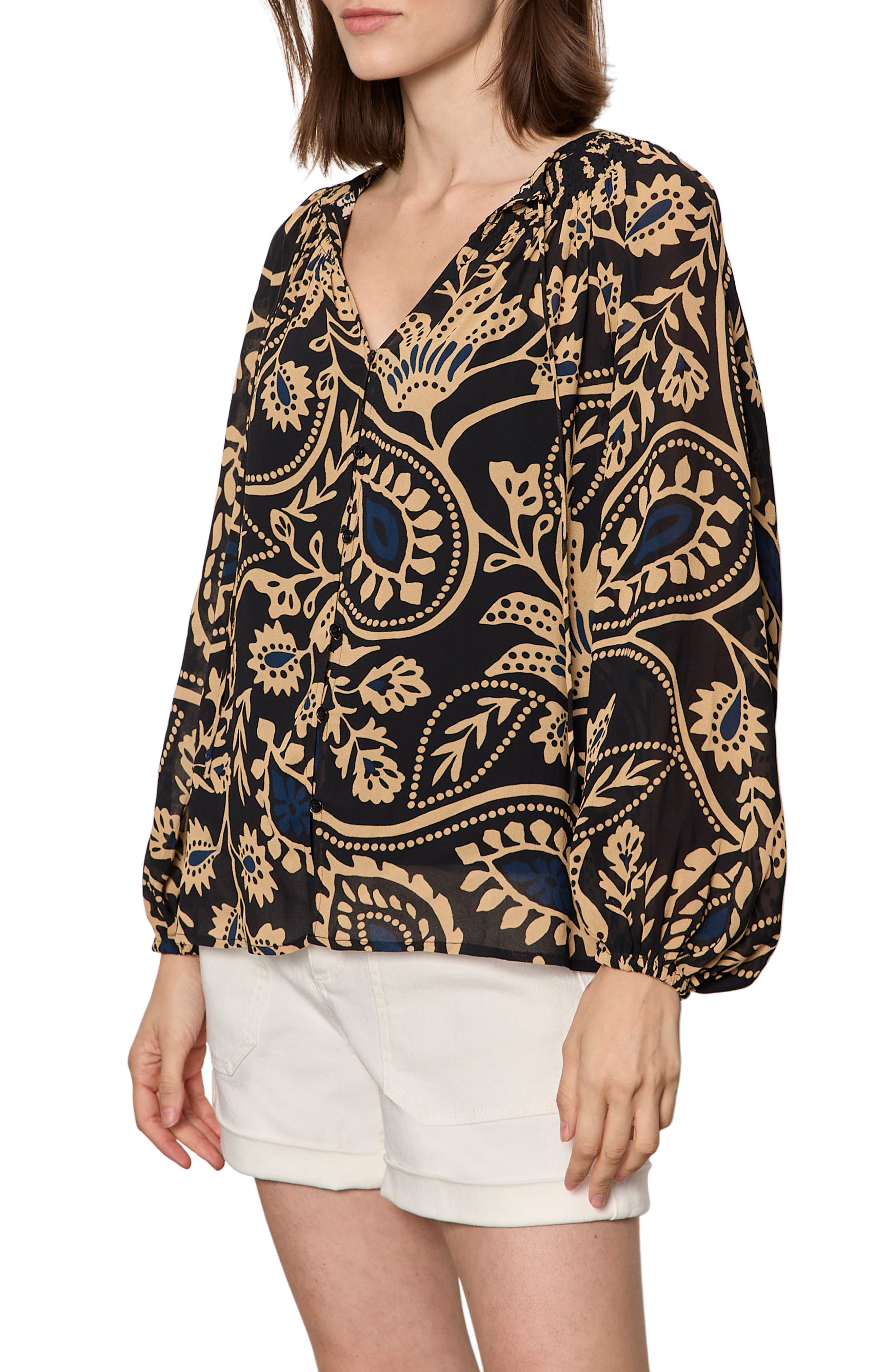 Sanctuary Let it Happen Button Blouse (Women) | Nordstrom