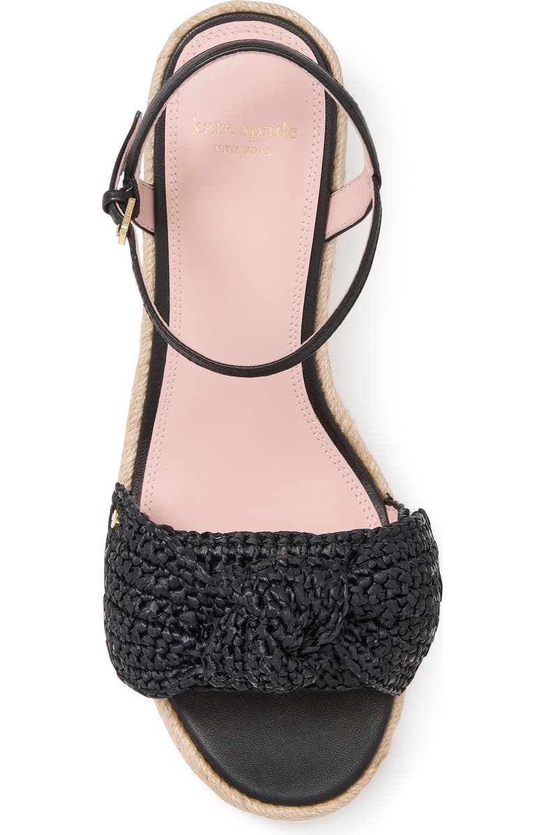 Kate Spade New York leandra ankle strap wedge sandal, Alternate, color,