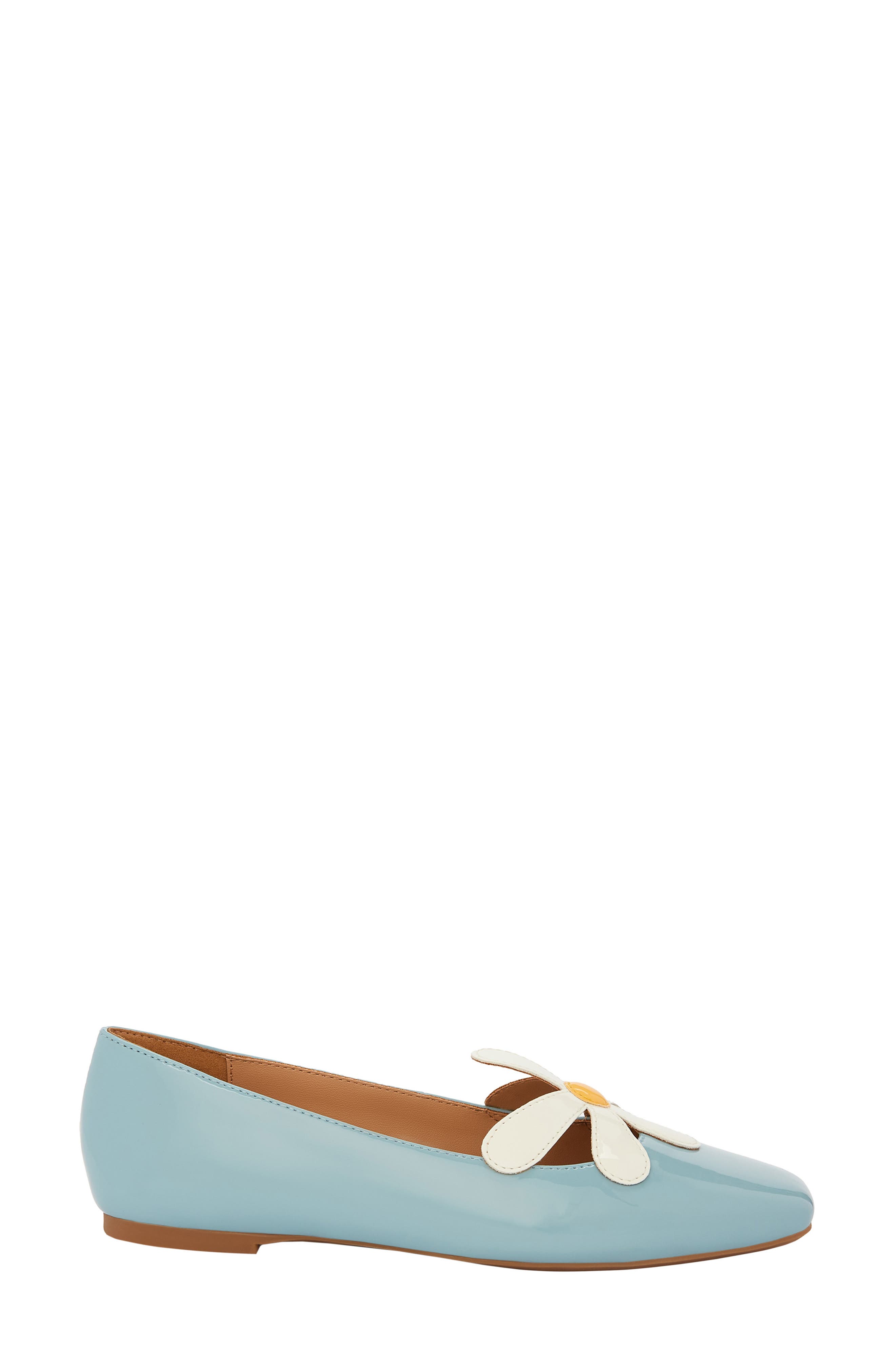 The Evie Daisy Flat, Alternate, color, SKY BLUE