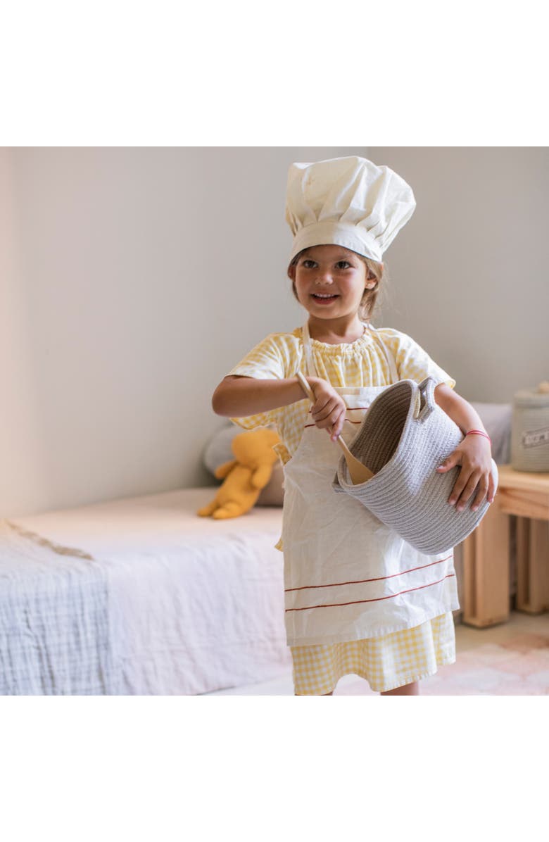 Lorena Canals Play Basket Little Chef, Alternate, color, Grey