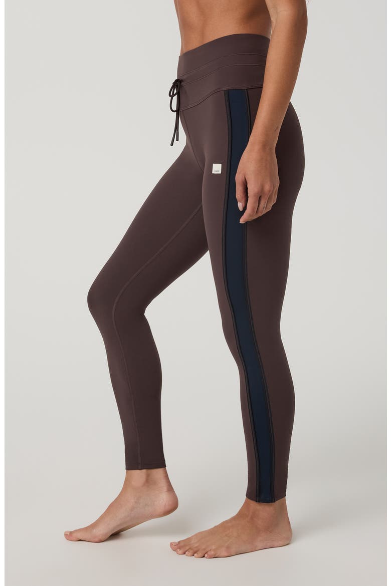Daily Track High Waist 7/8 Leggings, Alternate, color, FRENCH ROAST