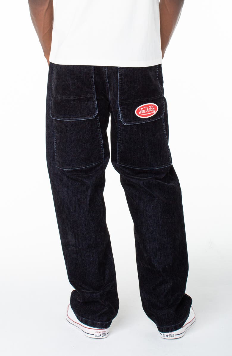 Von Dutch Bandidos 2-in-1 Pocket Straight Leg Jean, Alternate, color, Marine Ink