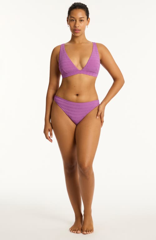 Sea Level Palisades Longline Triangle Bikini Top
