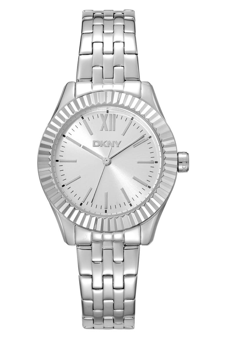 L 017 Bracelet Watch, Main, color, SILVER