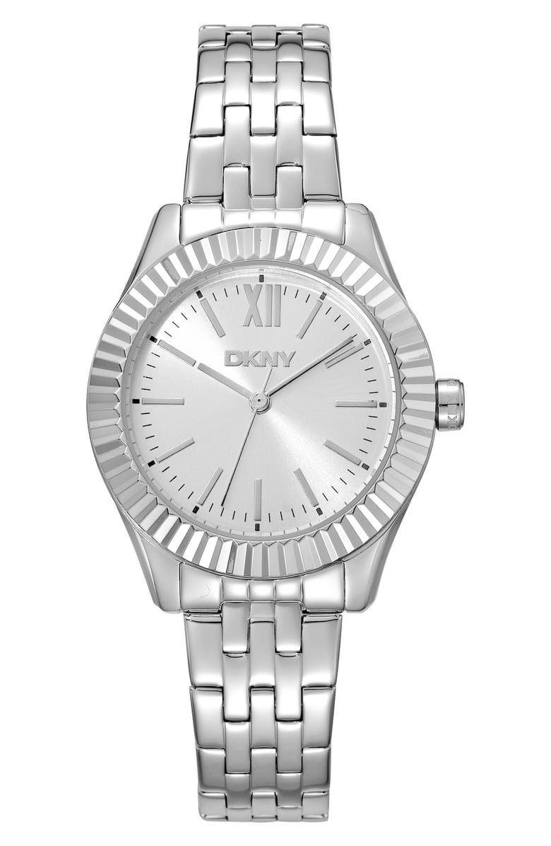 DKNY L 017 Bracelet Watch, Main, color, Silver