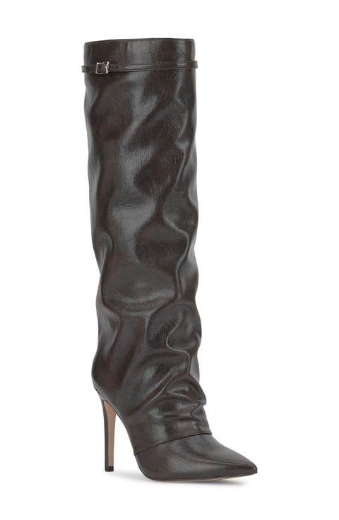 Paeril Wide Calf Knee High Boot