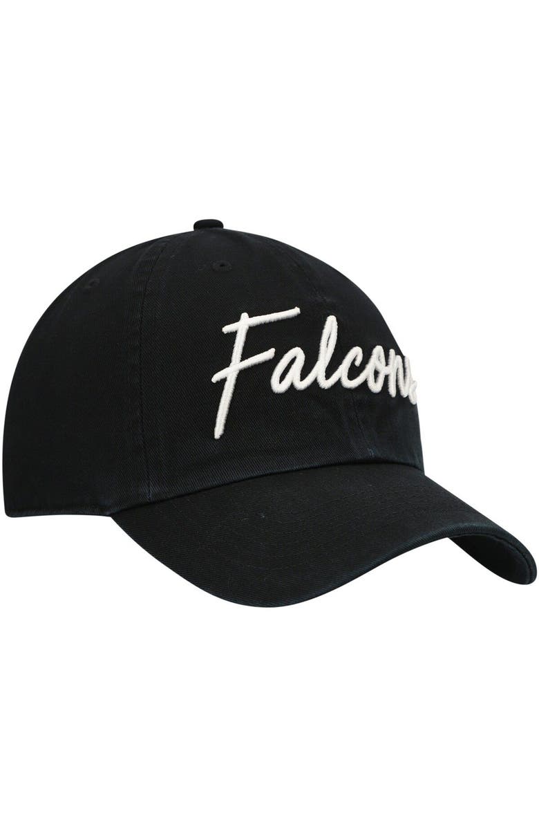 '47 Women's '47 Black Atlanta Falcons Vocal Clean Up Adjustable Hat, Alternate, color,