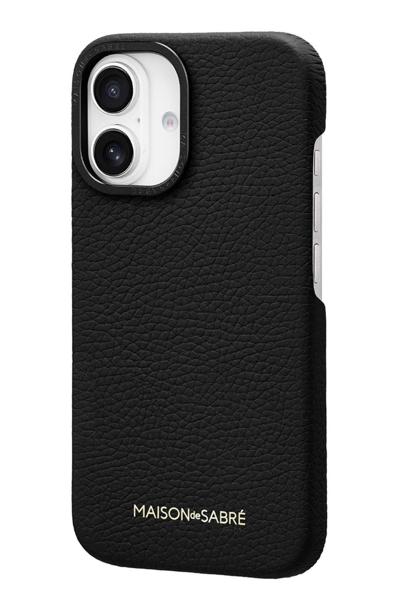 MAISON de SABRÉ Leather Phone Case, Alternate, color, 