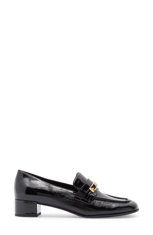 Jeffrey Campbell Book Smart Bit Loafer Pump In Black