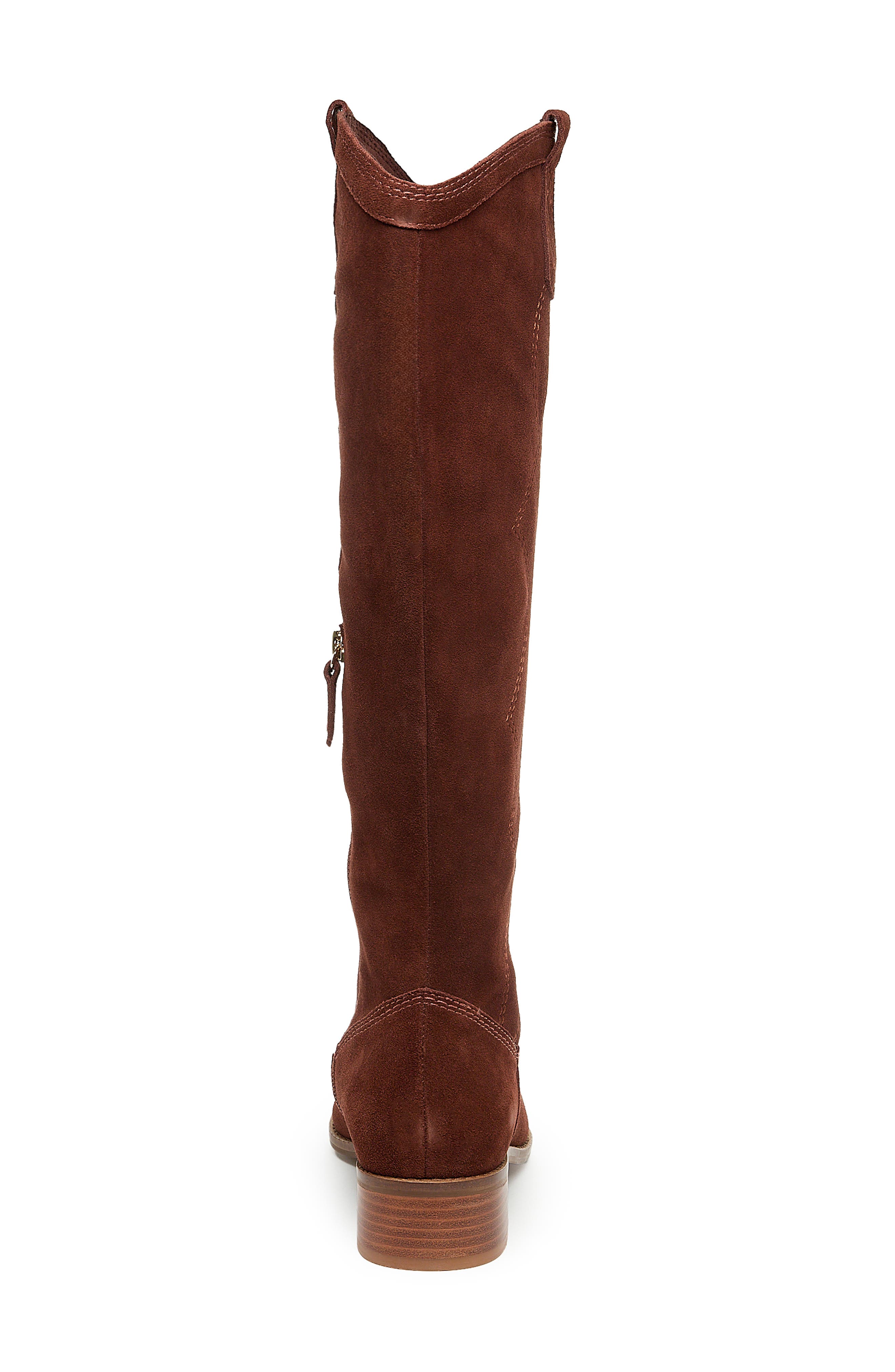 Kelsi Dagger Brooklyn Benson Knee High Western Boot, Alternate, color, Cinnamon