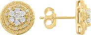 EFFY 14k Gold Plated Diamond Stud Earrings