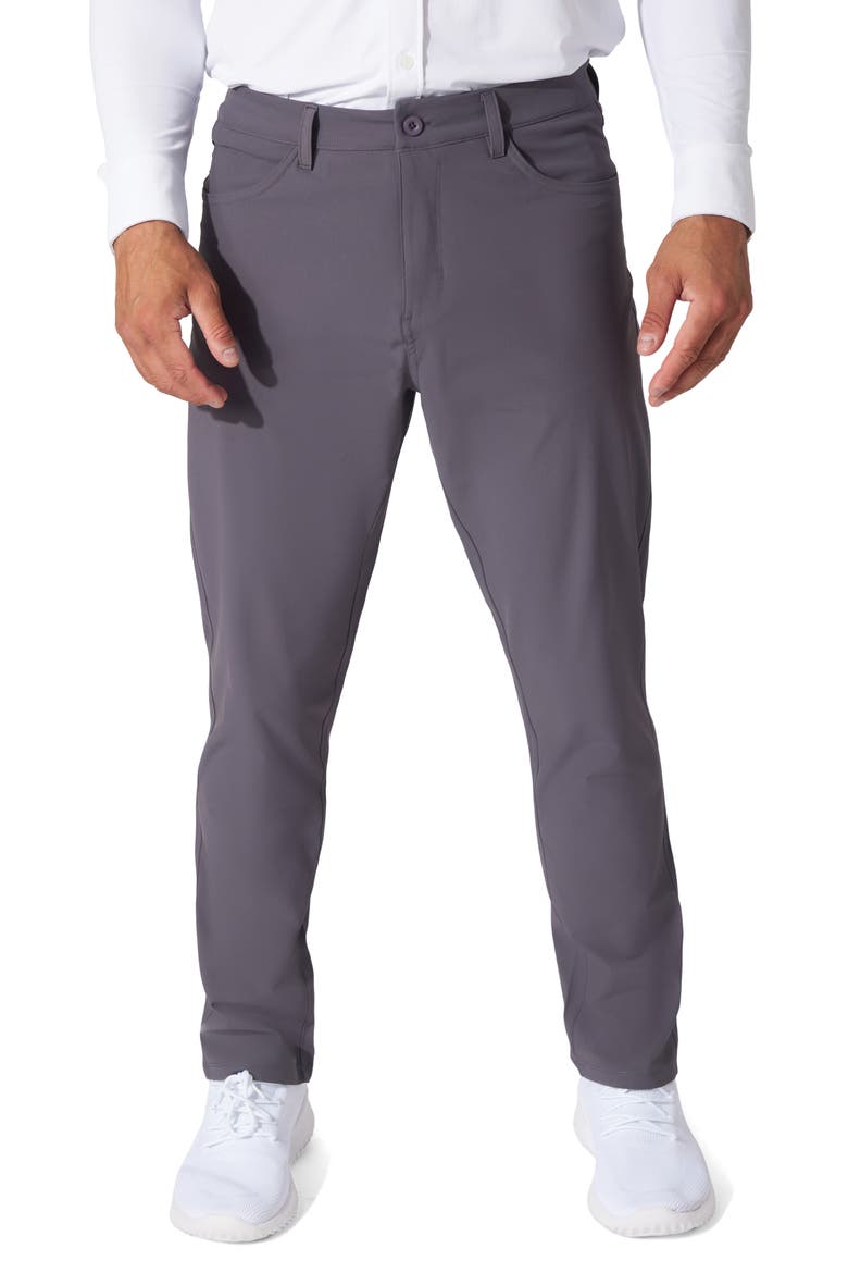Tricot Prime Time Pants, Main, color, BLACKENED PEARL