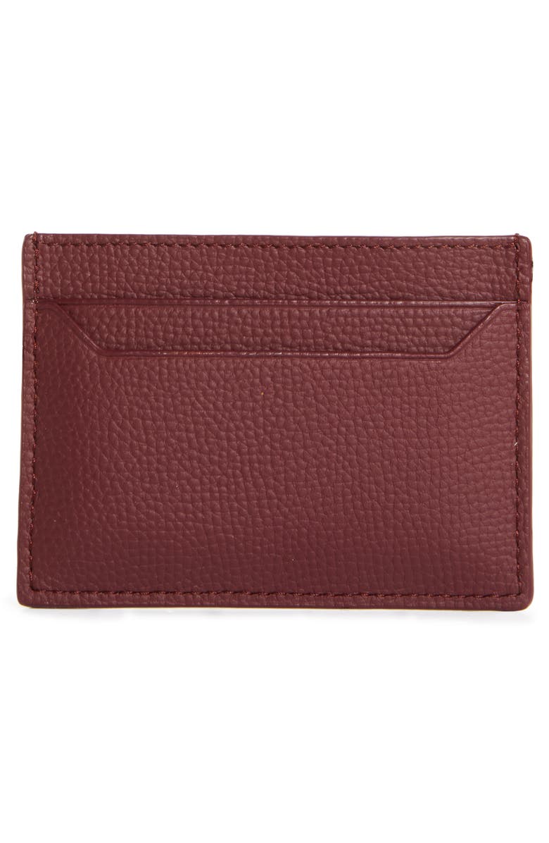 Loewe Anagram Logo Leather Card Case, Alternate, color,