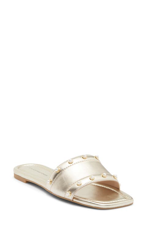 Pearl Slide Sandal (Women)