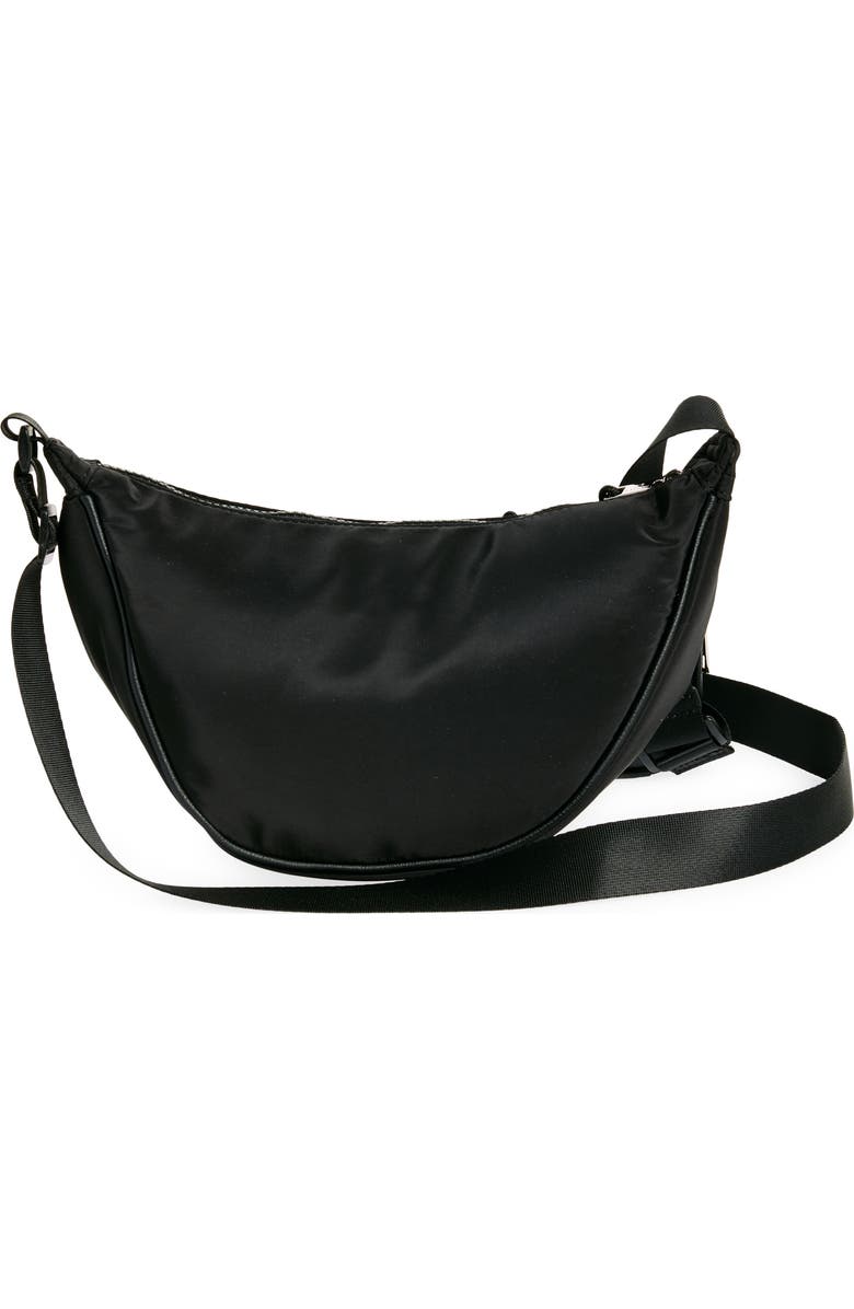 Madden Girl Nylon Crescent Bag, Alternate, color,