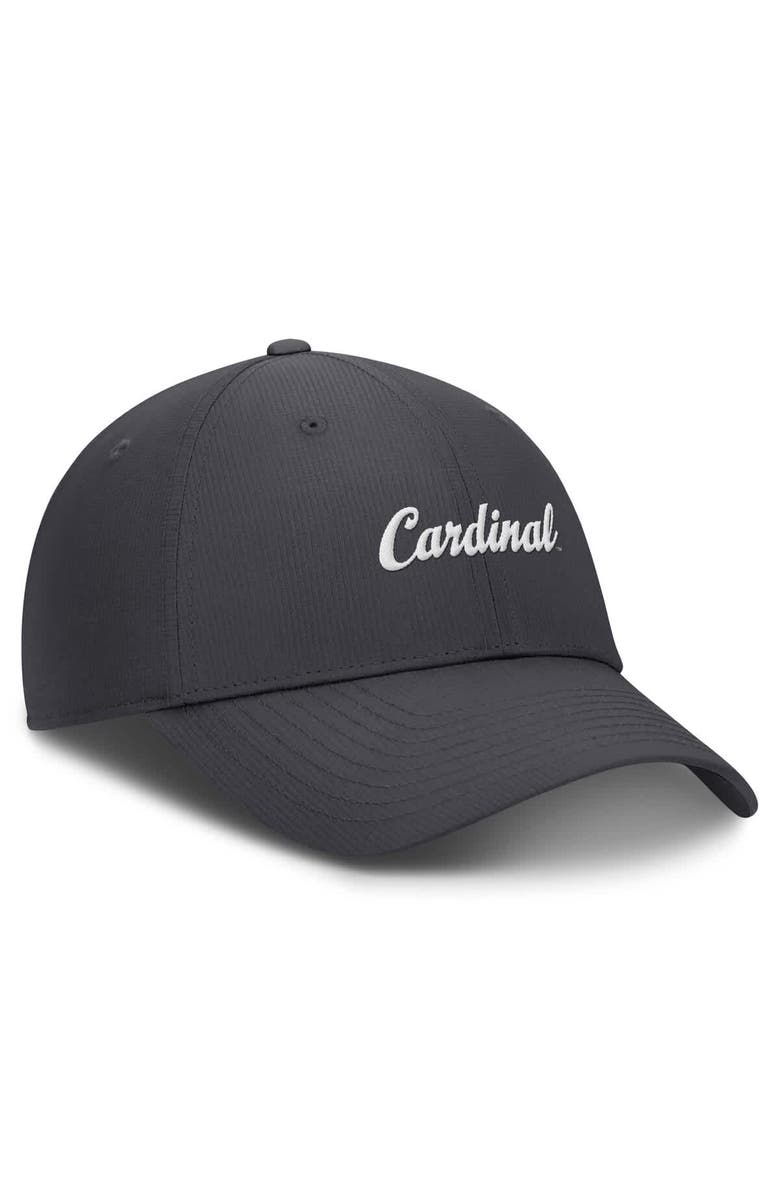Nike Men's Nike Charcoal Stanford Cardinal Core Rise Vault Performance Adjustable Hat, Alternate, color, Charcoal