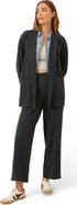 Pact Organic Cotton Airplane Pintuck Wide Leg Pant