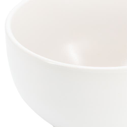 Gibson Home Everyday Plus 12 Piece Round Stoneware Dinnerware Set In White