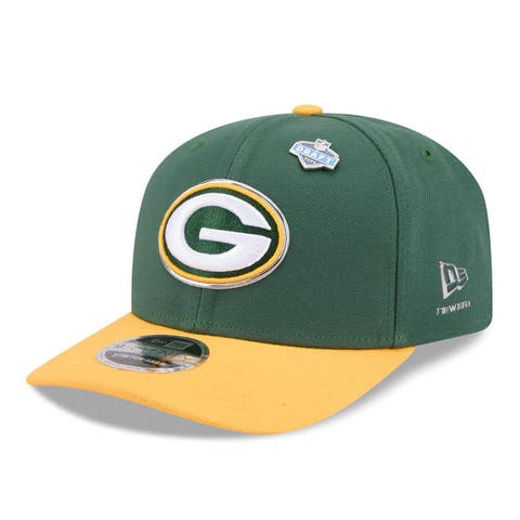 Men's New Era  Green/Gold Green Bay Packers 2026 NFL Draft 9SEVENTY Adjustable Hat
