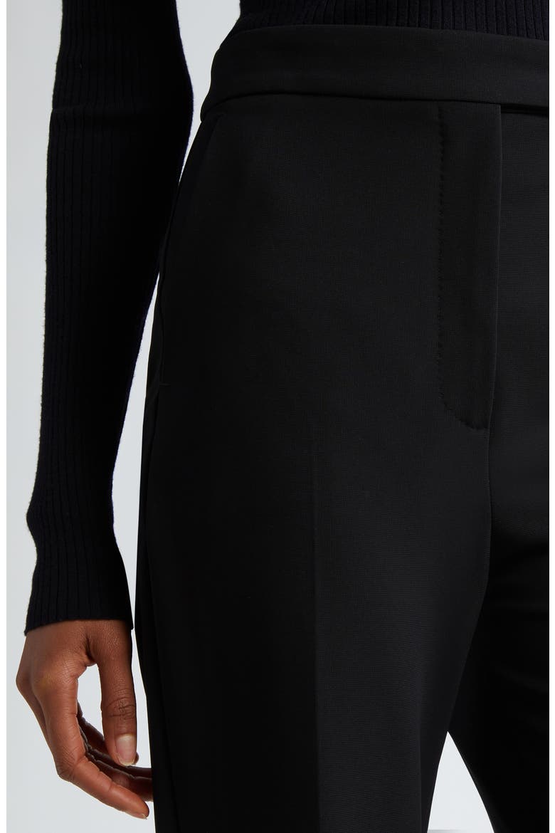 Norcia Flare Leg Pants, Alternate, color, BLACK