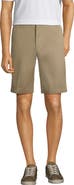 Lands' End School Uniform Young  Plain Front Blend Chino Shorts