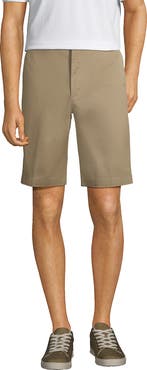 Lands' End School Uniform Young Plain Front Blend Chino Shorts
