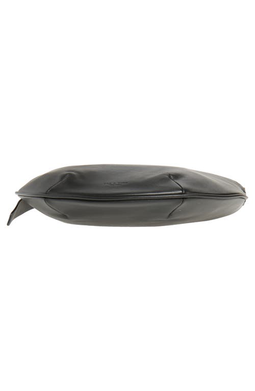 Rag & Bone Medium Mercer Leather Hobo Bag In Black
