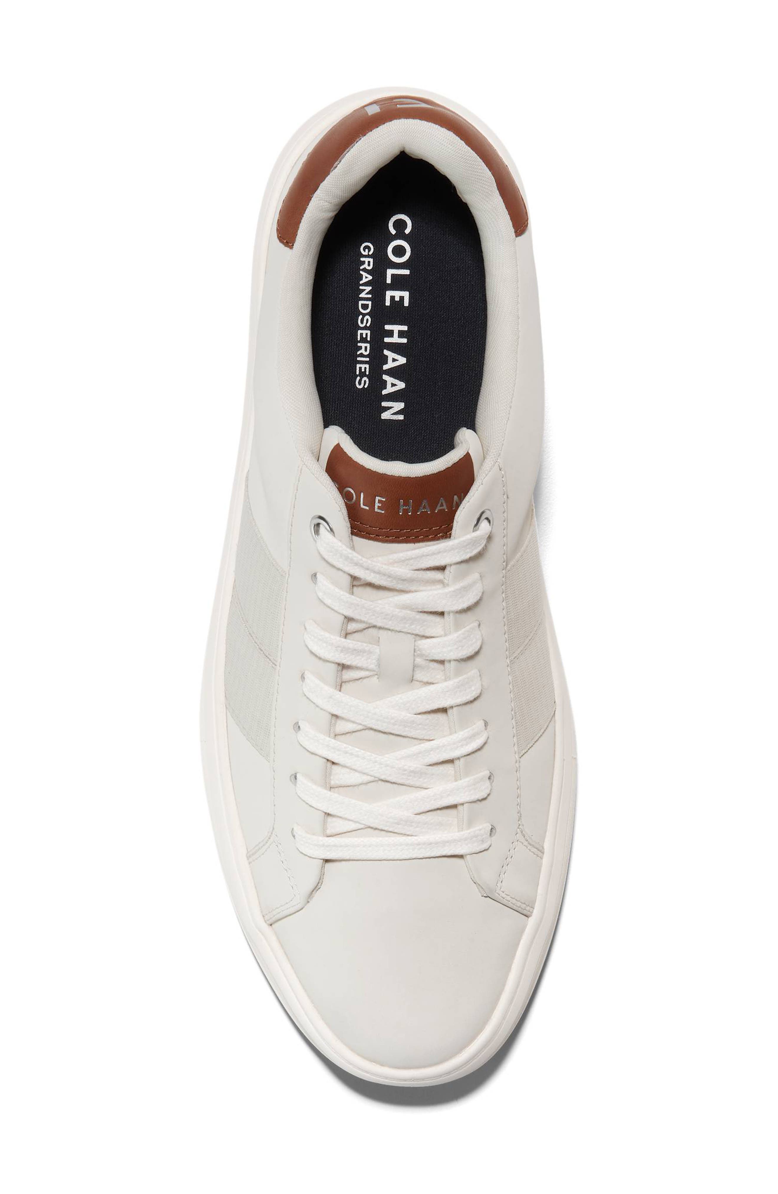 Grand Crosscourt Premier Sneaker - Wide Width Available, Alternate, color, IVORY/ WHITE/ BRITISH TAN