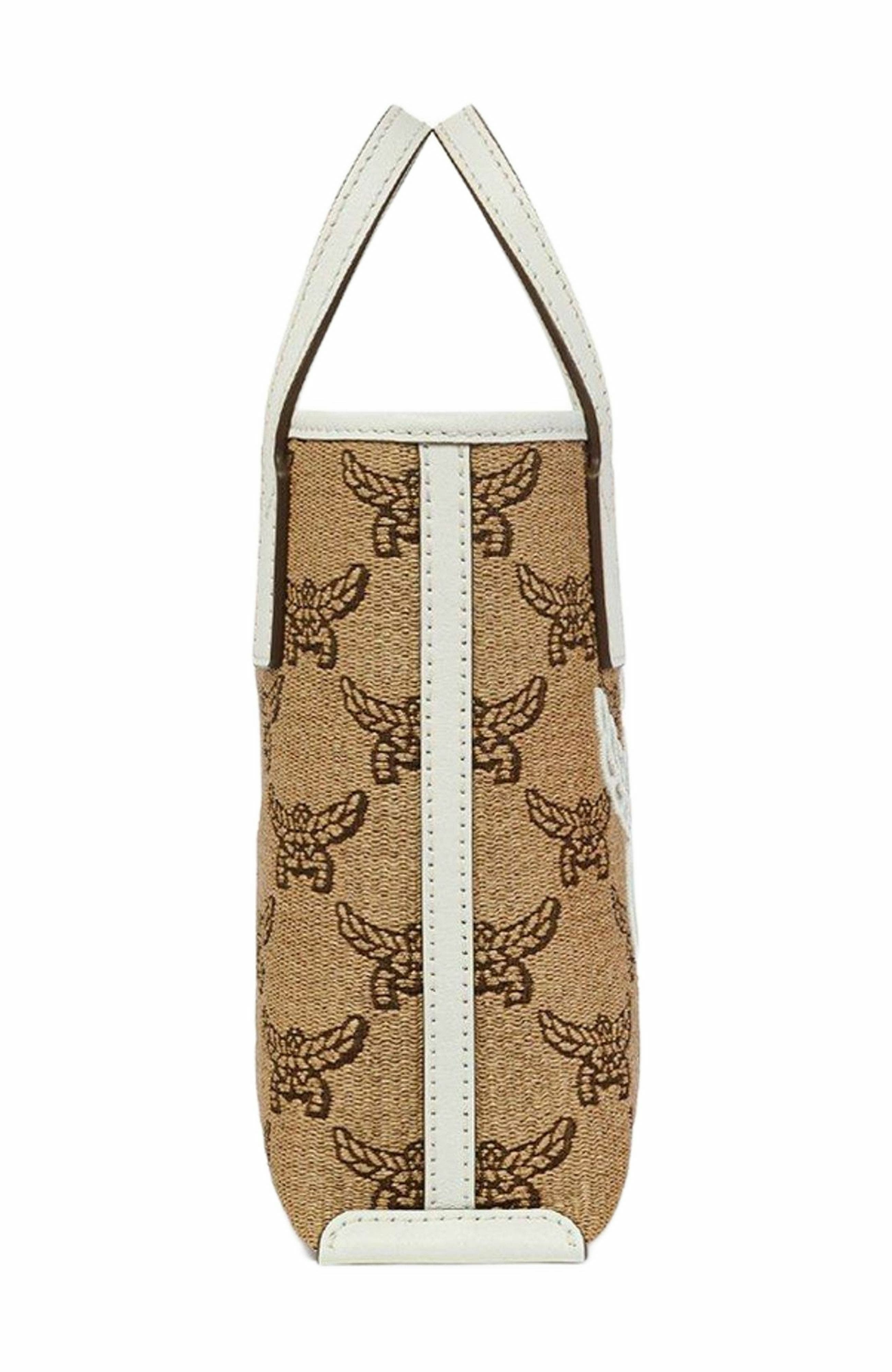 MCM Himmel Crossbody in Lauretos Raffia Jacquard, Alternate, color, 