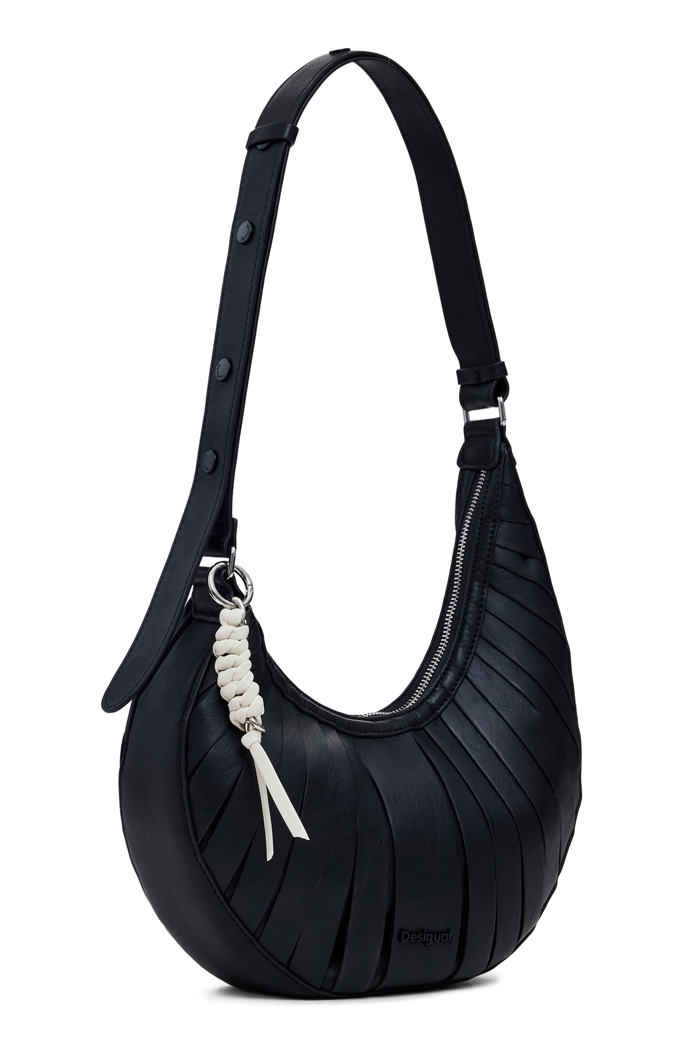 Desigual Faux Leather Shoulder Bag, Alternate, color, 