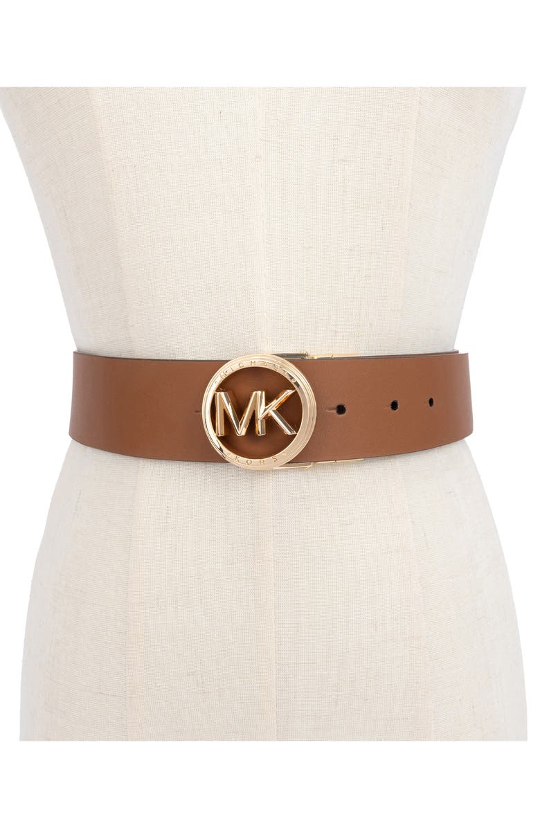 MICHAEL Michael Kors Reversible Leather Belt, Alternate, color, 