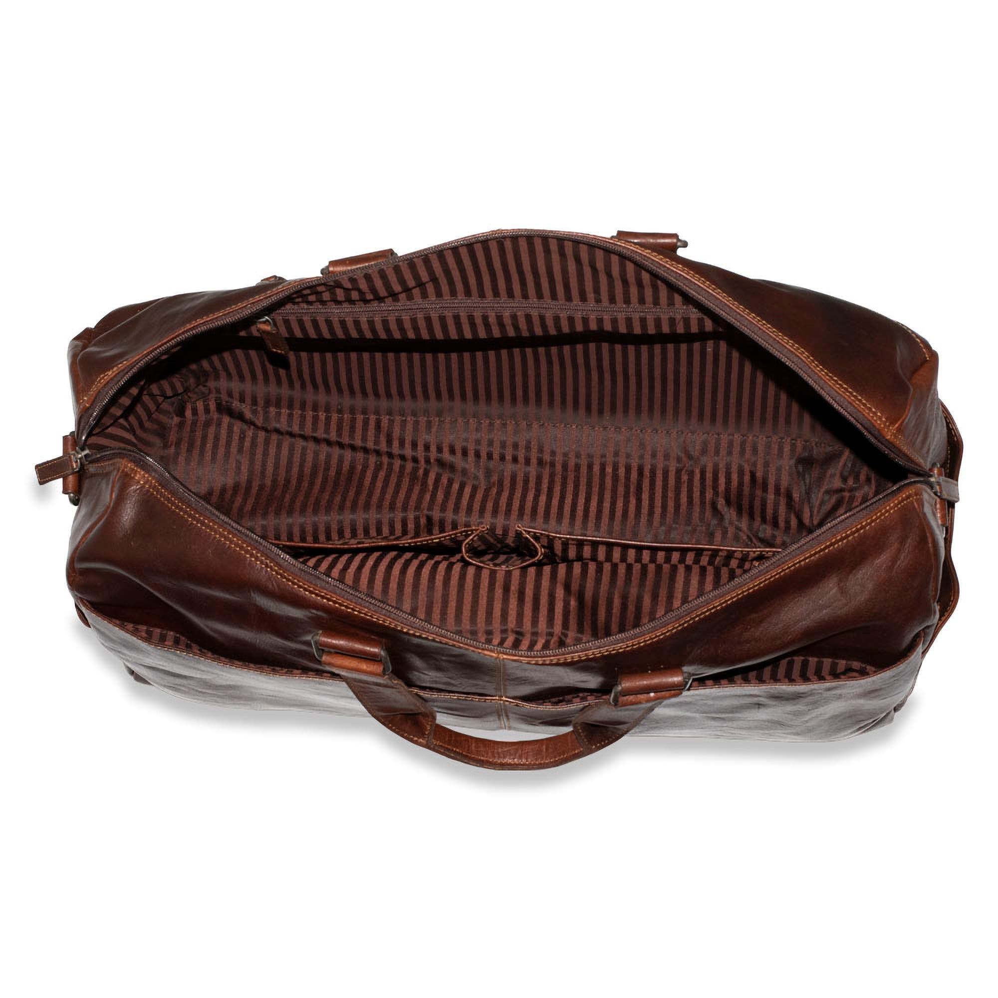 Large 22" Travel Duffle Bag, Alternate, color, Brown